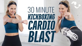 30 Minute Kickboxing Cardio Blast for Fat Burning and Toning