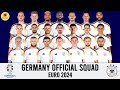 GERMANY OFFICIAL SQUAD EURO 2024 | GERMANY  EURO 2024 SQUAD |  EURO CUP 2024