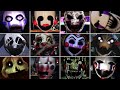 Scary Puppet Redesigns from FNAF Fangames Compilation (Jumpscares)