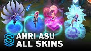Ahri ASU All Skins | PBE Preview