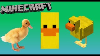 Minecraft में डक बैनर कैसे बनाएं!