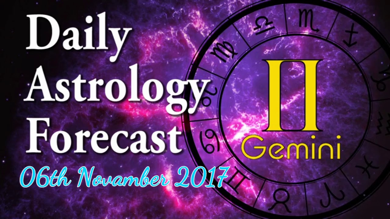 Daily Horoscope For Gemini On 08th November 2017 - YouTube