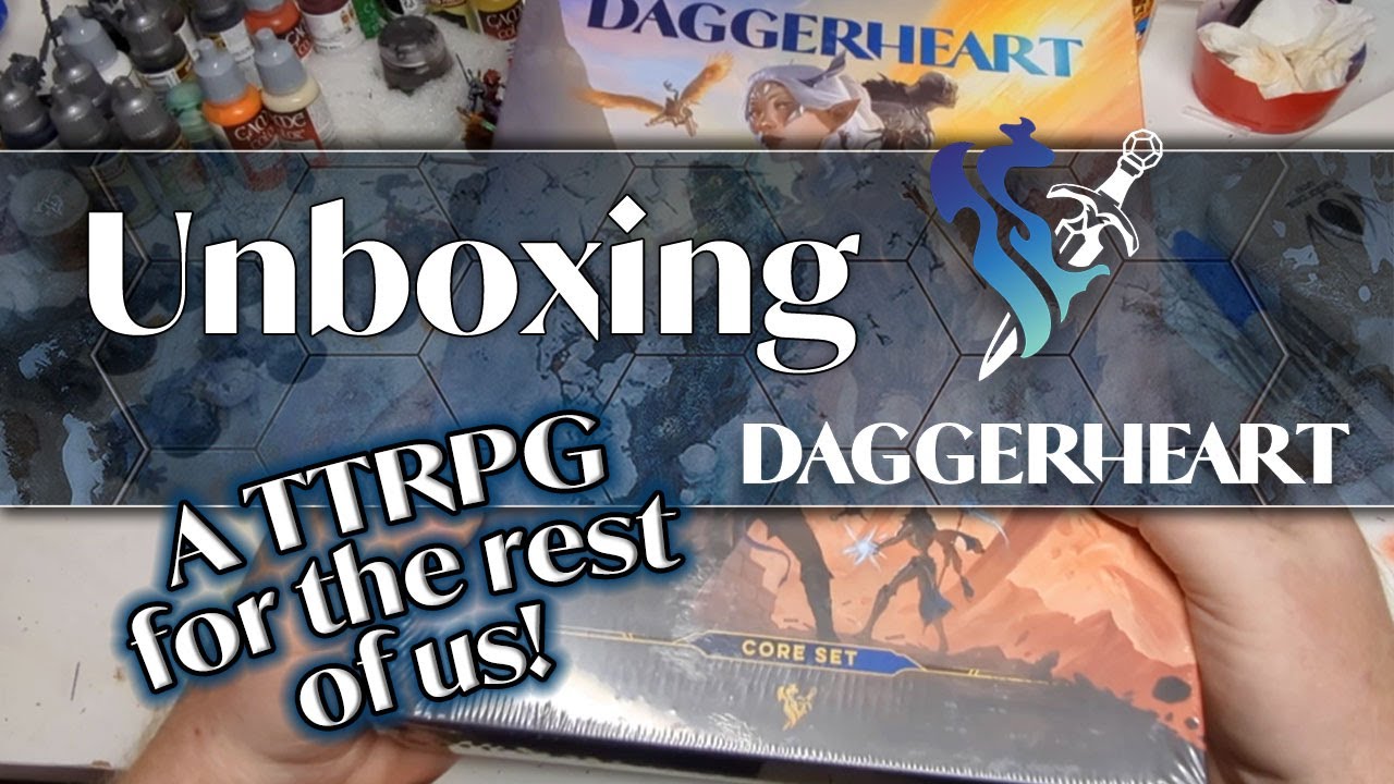 Daggerheart Unboxing A Ttrpg For The Rest Of Us Youtube