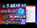 How To Watch And Download HD Movies on iOS 9,10,11 iPhone,iPod,iPad (No Jailbreak/PC)