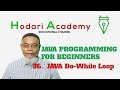 Java Programming for Beginners - 36.  Java Do while Loop