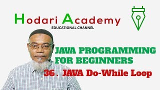 Java Programming for Beginners - 36. Java Do while Loop