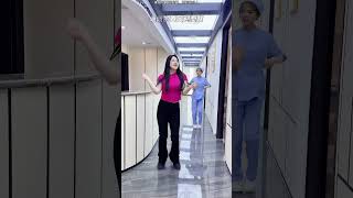 子怡《桃花朵朵开》除夕快乐! #dance #dancevideo #nurses #douyin