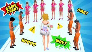 Makeover Run 💄👗 All Levels Gameplay Android,ios (Level 141-148)