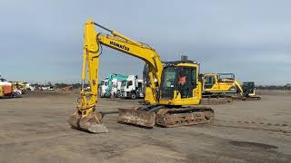 2016 Komatsu PC138US 8 Track Excavator