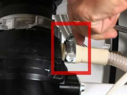 Dishwasher Leak - Hose Clamp Leaks - YouTube