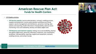 Using Health Center Funding from ARPA to Improve Care for People Experiencing Homelessness