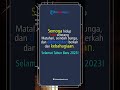 Ucapan Selamat Tahun Baru 2023 dengan Doa Kebaikan untuk Kita Semua