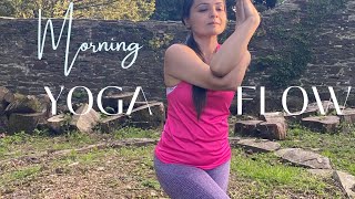 20 min Morning Vinyasa Flow || Eagle/Garudasana yoga flow || Intermediate Level