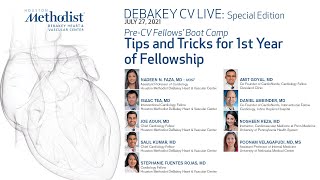 Tips and Tricks for 1st Year of Fellowship (Nadeen N. Faza, MD and guests) July 27, 2021