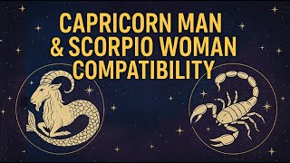 Capricorn Man & Scorpio Woman Compatibility: A Magnetic Match or Power Struggle?