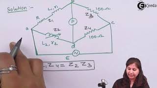 Measurement of Inductance by Maxwell Inductance Bridge Problem 1