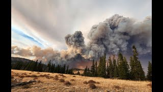 Elk Fire in Wyoming estimated at more than 25,000 acres