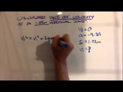 How to calculate initial velocity How to calculate initial velocity
