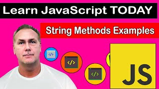 Learn JavaScript String Methods with coding examples free source code