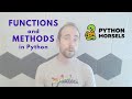 Functions and Methods in Python