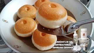 RESEP DONAT KENTANG EMPUK WHITERING TINGGI with Mecoo 5 in 1 Antibacterial Odorless Chopper