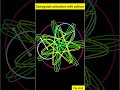 Spirograph animation27 with python turtle #shorts