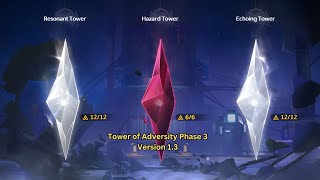 [Wuthering Waves] Tower of Adversity Phase 3 version 1.3 - First Try! No Edit! (im lying, probably)