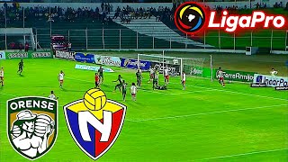 Orense vs El Nacional EN VIVO Liga Pro Ecuador 2024