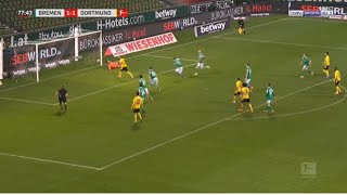 Marco Reus goal vs Werder Bremen | Werder Bremen vs Borussia Dortmund | 1-2 |