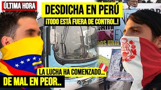 🚨PERÚ DECLARA la GUERR@ a EXTORSIONADORES ¿NI UN VENEZOLANO MÁS?