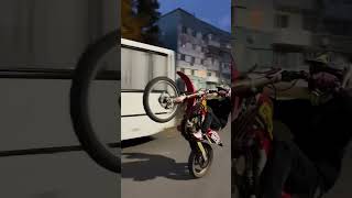 стант на kayo 140 evo #kayo #evolution #honda #crf250 #стант #питбайк #wheelie #bikelife #stunt