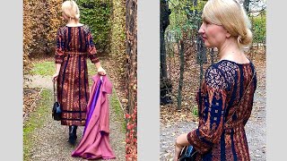 How to make a dress. Making batik dress