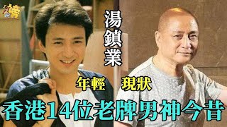 14位香港老牌男神，年輕時個個瀟灑帥氣，如今顏值大跌判若兩人，歲月真是不饒人！#張耀揚#林俊賢#吳岱融#陳浩民#星聞榜