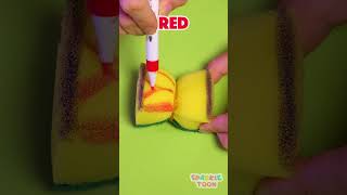 Easy Sponge Art – Make a Butterfly in Seconds! 🎨🧽🦋 #KidsShorts #Creativity