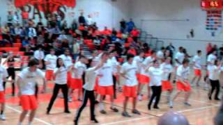 Fallston High Senior Boys \u0026 Dance Team Final Dance on Senior Night 2011