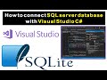 How to connect SQL server database with visual Studio C#
