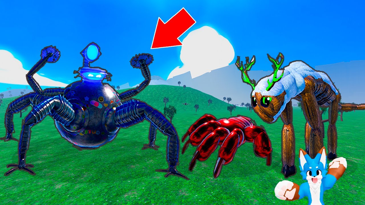 Conseguí Los 5 Nuevos Monstruos Tiny De Trevor Henderson En Roblox