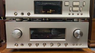 Test Combo Luxman gửi bác khách Quảng Bình. Amply L-503S + CD 700S