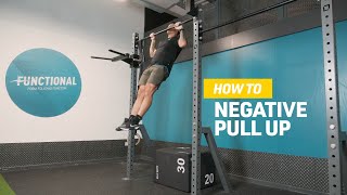 How To Do Negative Pull Ups