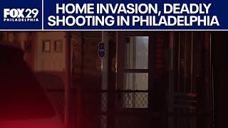 Home invasion ends with deadly double shooting in Philly neighborhood