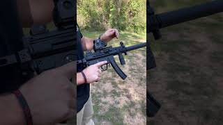 Full auto mp5k with a huxwrx can