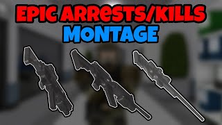 EPIC Kills And Arrests Montage | Roblox Emergency Hamburg