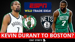 WILD Celtics Trade Rumors: ESPN NBA Analyst Proposes CRAZY Kevin Durant Trade To Boston Celtics