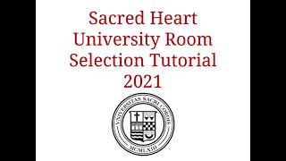 SHU 2021 Room Selection Tutorial