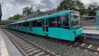 Führerstandsmitfahrt in der U3 der Frankfurter Stadtbahn