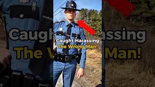Cop Caught Harassing The Wrong Man 😱🤯
