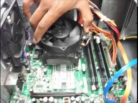 Removing Dell Inspiron 530 Processor Upgrade Replacement Video - YouTube