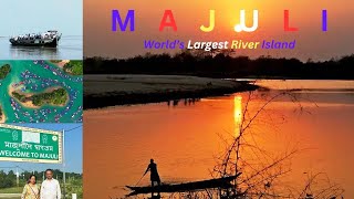 On the Largest River island #majuli #riverisland #assam