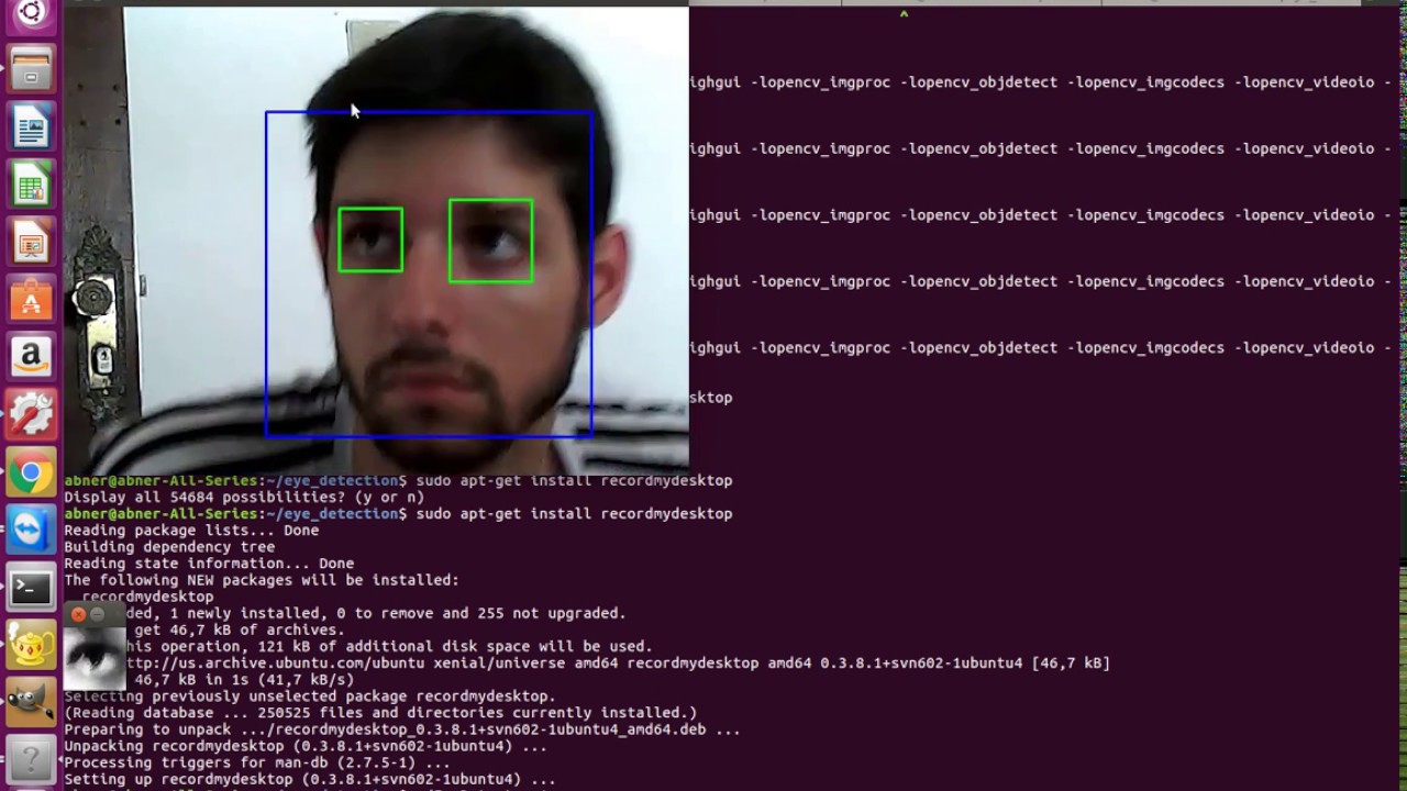 Eye Tracking For Mouse Control In Opencv Youtube