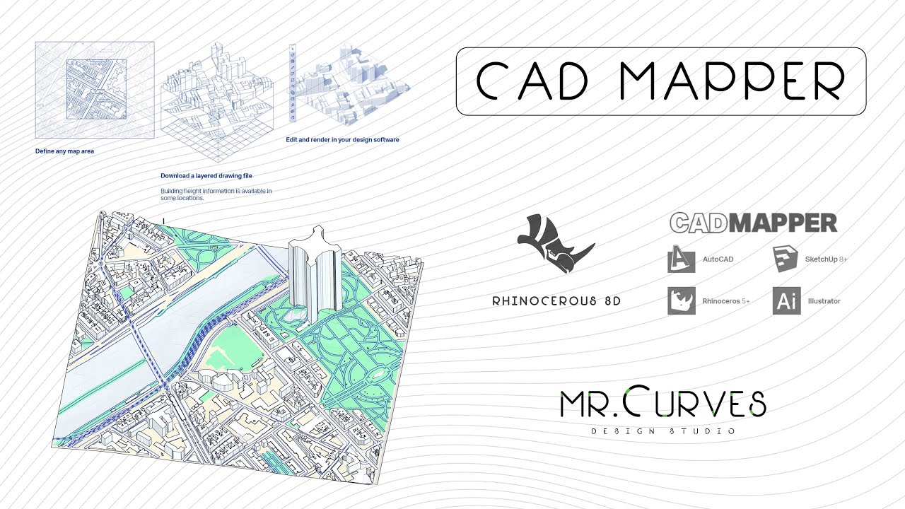 CADMAPPER Instant CAD Files For Any Location On Earth, 42% OFF